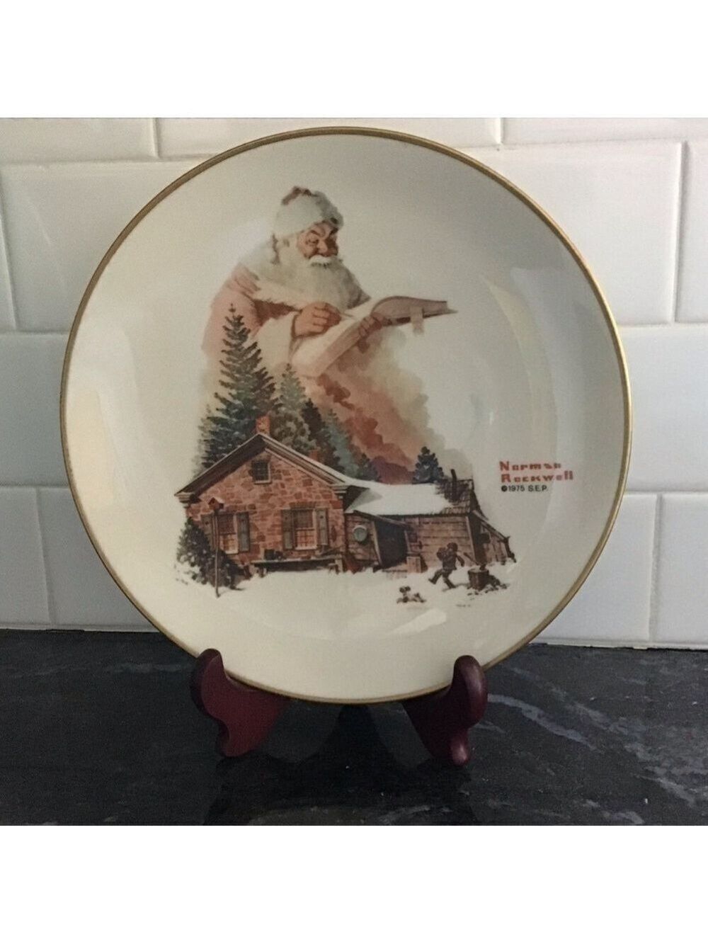 Norman Rockwell Collectors Plate